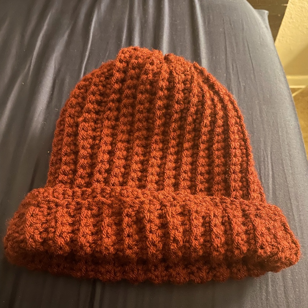 Hand Knit Beanie/Neck Warmer